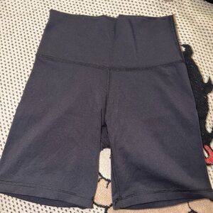 TNA Black High-Rise Bike Shorts